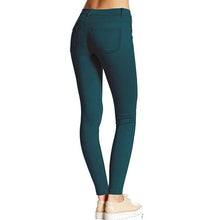 Load image into Gallery viewer, Autumn and winter women's skinny denim trousers