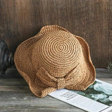 Load image into Gallery viewer, Brim & Bow Summer Hat