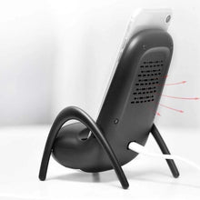 Load image into Gallery viewer, Multi-function Chair Shape Loudspeaker & Wireless Fast Charging