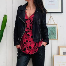 Load image into Gallery viewer, Halloween New Women's Casual Printing V-neck Long-Sleeved Shirt