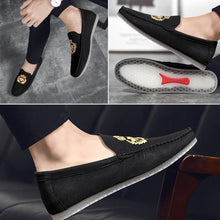 Load image into Gallery viewer, Men's Embroidered Loafers