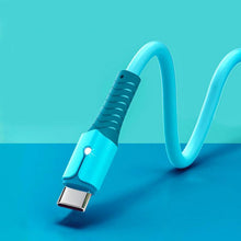Load image into Gallery viewer, Silicone Quick Charging Cable