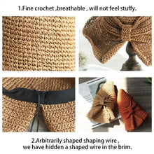 Load image into Gallery viewer, Brim & Bow Summer Hat