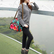 Load image into Gallery viewer, Leisure Style Flower Pattern Backpack