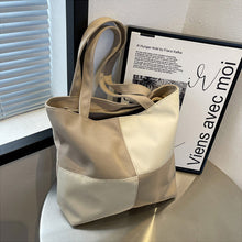 Load image into Gallery viewer, Patchwork Check Shoulder Bag