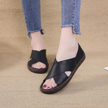 Load image into Gallery viewer, Women's soft bottom shoes in solid color
