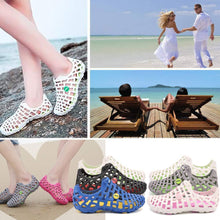 Load image into Gallery viewer, Breathable Hollow Out Pure Color Flat