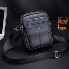Load image into Gallery viewer, PU Leather Crossbody Bag for Men