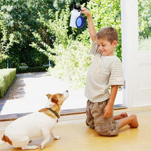 Load image into Gallery viewer, 2-in-1 Pet Travel Water & Food Bottle with Foldable Bowl