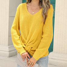 Load image into Gallery viewer, Knotted Knit Sweater