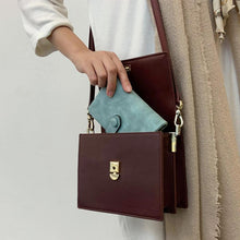 Load image into Gallery viewer, Small Trifold Wallet for Women, Purse with Wrist Strap & Card Slot
