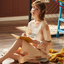 Load image into Gallery viewer, Summer Pajamas Cute Dress