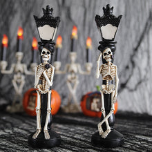 Load image into Gallery viewer, Resin Skeleton Decoration Light & Skull Crow Light