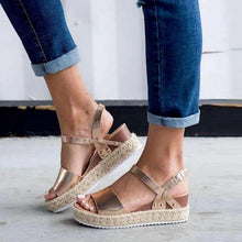 Load image into Gallery viewer, Women's Espadrilles Platform Sandal