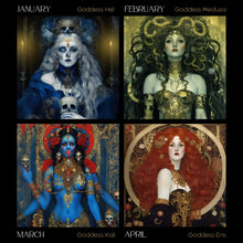 Load image into Gallery viewer, Dark Goddess 2024 Calendar