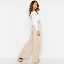 Load image into Gallery viewer, Ice Silk Wide Leg Women's Pants