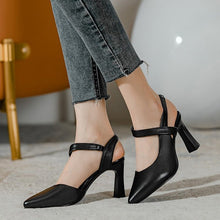 Load image into Gallery viewer, Pointed Toe High Heel Sandals