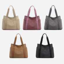 Load image into Gallery viewer, Vintage Simple Canvas Bag