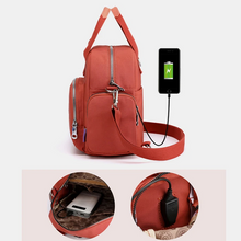 Load image into Gallery viewer, Multi-Use Backpack With USB Charging Port