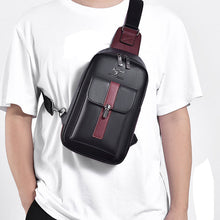 Load image into Gallery viewer, Sling Bag for Men Vintage Waterproof Leather Business Crossbody Bag
