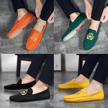 Load image into Gallery viewer, Men's Embroidered Loafers