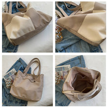 Load image into Gallery viewer, Patchwork Check Shoulder Bag