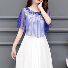 Load image into Gallery viewer, Vintage Women Sequin Cape Dress Shawl