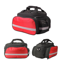 Load image into Gallery viewer, Bike Rear Bag with Water Bottle Pocket