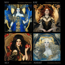 Load image into Gallery viewer, Dark Goddess 2024 Calendar