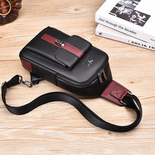 Load image into Gallery viewer, Sling Bag for Men Vintage Waterproof Leather Business Crossbody Bag