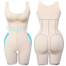 Load image into Gallery viewer, Women's Zipper Slimming Bodysuit Shapewear