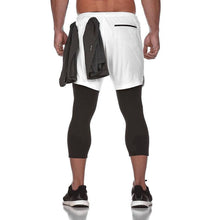 Load image into Gallery viewer, Men's Fitness Shorts with Leggings