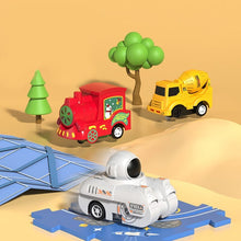 Load image into Gallery viewer, Children's Educational Puzzle Railway Car Playset