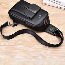 Load image into Gallery viewer, Sling Bag for Men Vintage Waterproof Leather Business Crossbody Bag