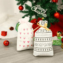 Load image into Gallery viewer, Drawstring Christmas Gift Bags(50 pcs)