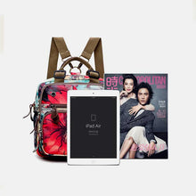 Load image into Gallery viewer, Leisure Style Flower Pattern Backpack