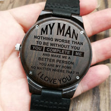 Load image into Gallery viewer, Men's Wooden Watch