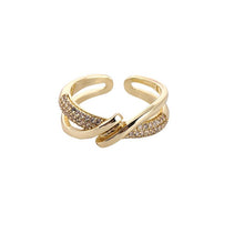 Load image into Gallery viewer, Vintage Gold-plated Adjustable Ring