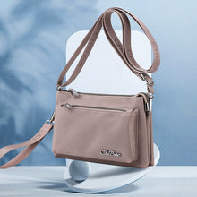 Load image into Gallery viewer, Nylon Multilayer Zip Coin Purse