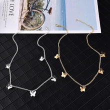 Load image into Gallery viewer, Butterfly and Star Pendant Necklace