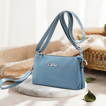 Load image into Gallery viewer, Nylon Multilayer Zip Coin Purse