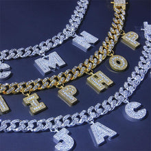 Load image into Gallery viewer, Hip Hop Initial Letters Pendant Anklets