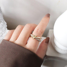Load image into Gallery viewer, Vintage Gold-plated Adjustable Ring