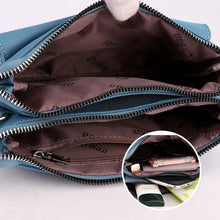 Load image into Gallery viewer, Nylon Multilayer Zip Coin Purse