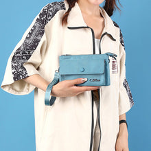 Load image into Gallery viewer, Nylon Multilayer Zip Coin Purse