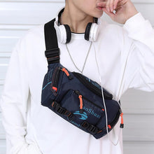 Load image into Gallery viewer, Men's Outdoor Waterproof Chest Bag