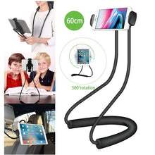 Load image into Gallery viewer, Lazy Neck Phone & Tablet Holder