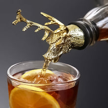Load image into Gallery viewer, Deer Head Wine Pourer