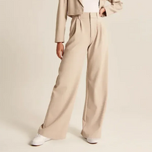 Load image into Gallery viewer, Effortless Tailored Wide Leg Pants