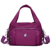 Load image into Gallery viewer, Waterproof Lightweight Nylon Handbag